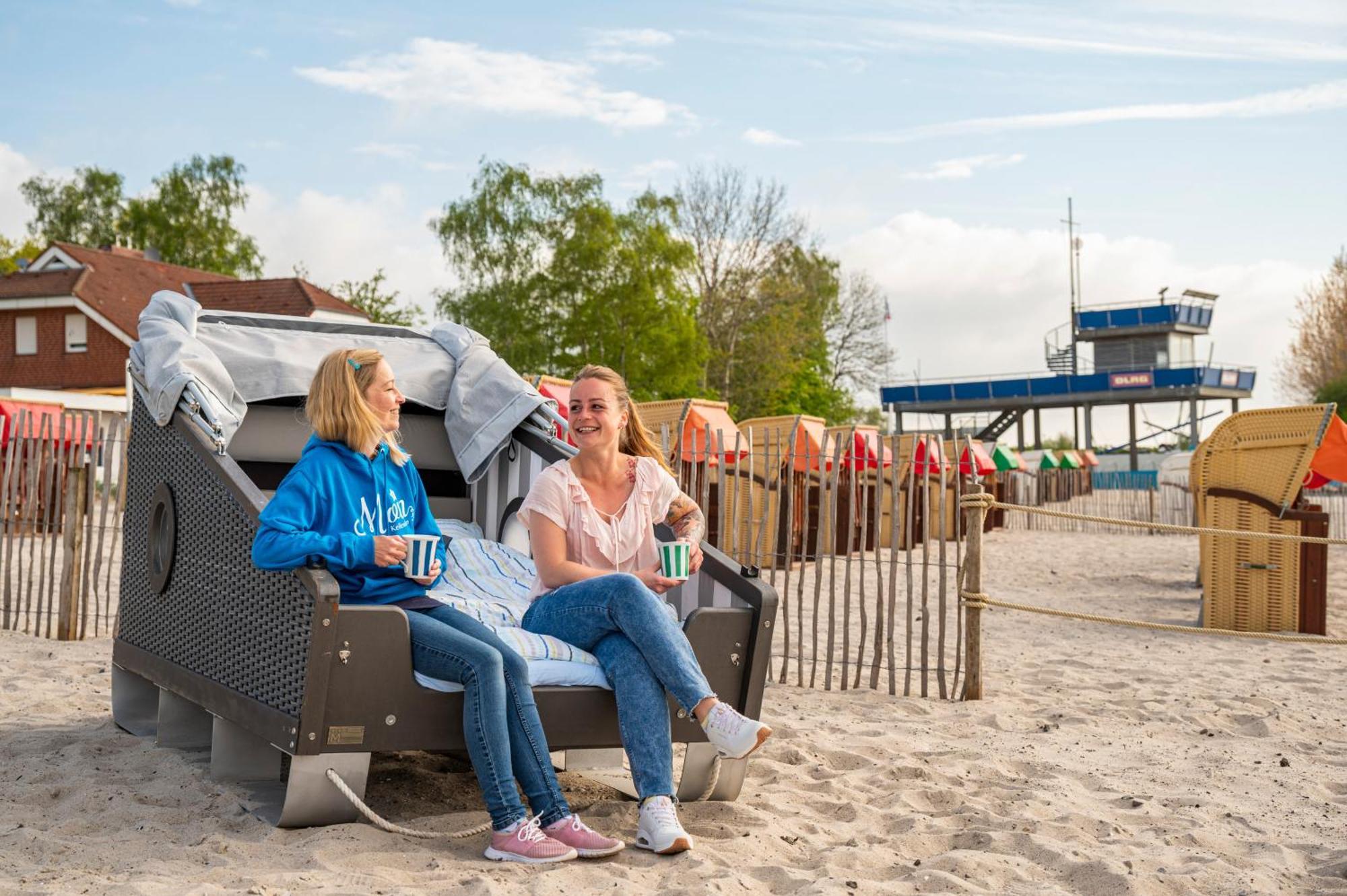Schlafstrandkorb Nr 1 Kellenhusen Exteriér fotografie