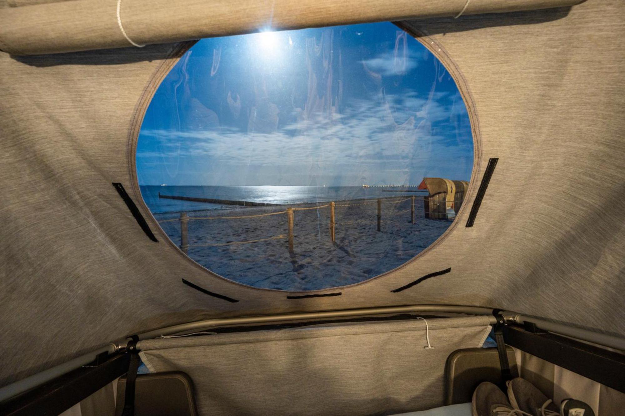 Schlafstrandkorb Nr 1 Kellenhusen Exteriér fotografie